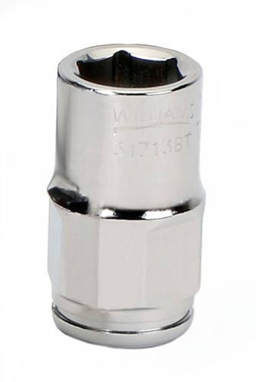 Williams 12MM Williams 3/8 Dr Bolt Thru Socket 6 Pt - 31712BT