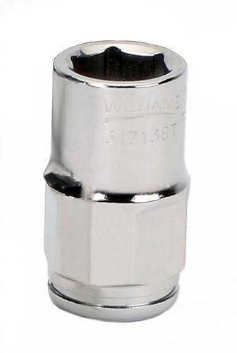 9MM Williams 3/8" Dr Bolt Thru Socket 6 Pt - 31709BT Pro Torque Tools