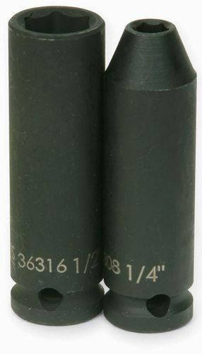 Williams 1/4 Williams 3/8 Dr Deep Impact Socket 6 Pt - 36308