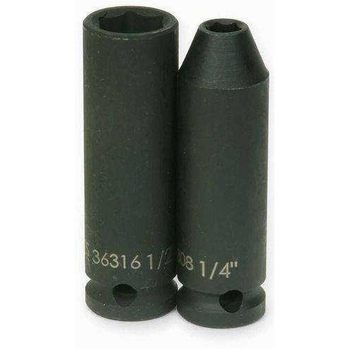 1/4" Williams 3/8" Dr Deep Impact Socket 6 Pt - 36308