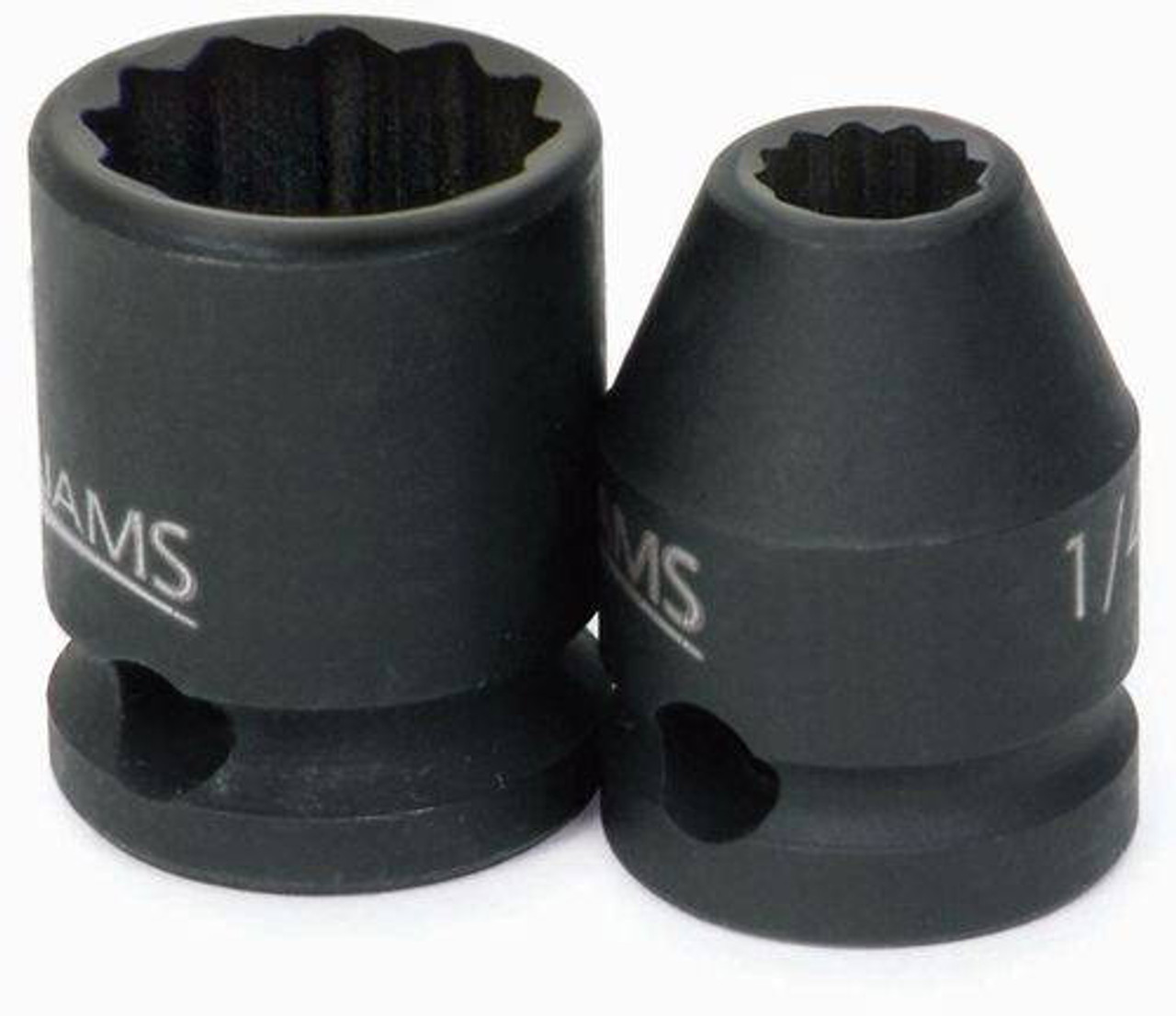 Williams 13/16 Williams 3/8 Dr Shallow Impact Socket 12 Pt - 35326