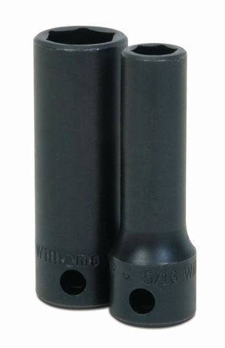 Williams 16MM Williams 3/8 Dr Deep Impact Socket 6 Pt - 12M-616