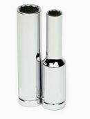 5MM Williams 1/4" Dr Deep Socket 12 Pt - 30805 Pro Torque Tools