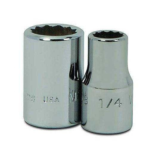 5/16" Williams 1/4" Dr Shallow Socket 12 Pt - M-1210