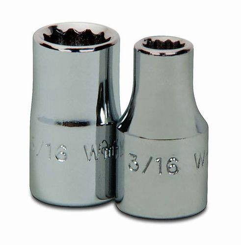 Williams 3/16 Williams 1/4 Dr Shallow Socket 12 Pt - 30206