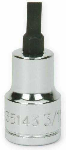 7/32" Williams 1/4" Dr Slot Bit Socket - 35041 Pro Torque Tools