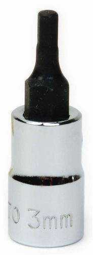 3MM Williams 1/4" Dr Hex Bit Socket - 35070 Pro Torque Tools