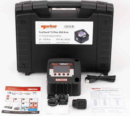 Norbar 1 Dr 147-1,548 Ft Lbs / 200-2,100 Nm Norbar TruCheck 2 Plus Digital Torque Tester - 43533