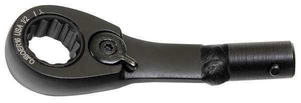 CDI 3/8'' 12 Point Ratchet Wrench Head ''J'' Shank - TCQJBOER12 Pro Torque Tools
