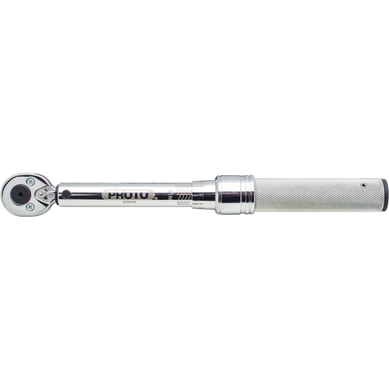 Proto 1/4 Dr 10-50 In Lbs Proto Adjustable Torque Wrench - J6060A