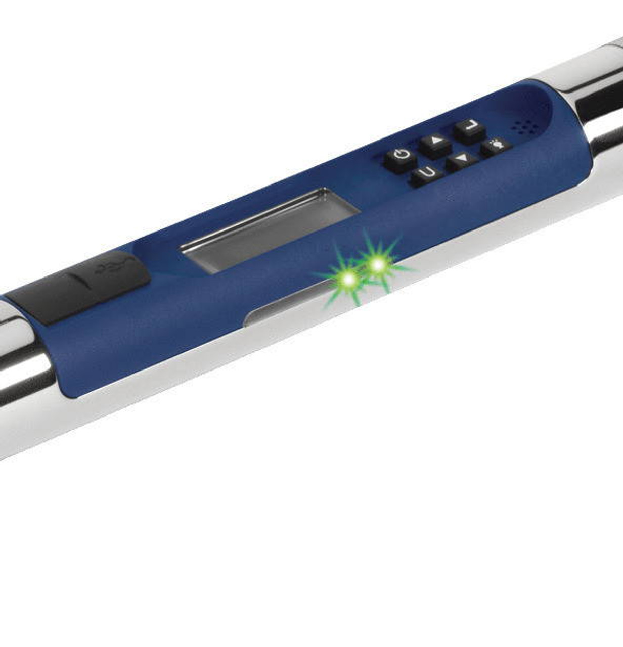 Williams 3/8 Dr 5-100 Ft Lbs / 6.8-135 Nm Williams Steel Grip Electronic Torque Wrench - 1002EFRMH