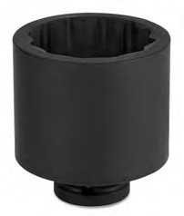 1 13/16" Williams 1" Dr Shallow Impact Socket 12 Pt - JHW7-1258 Pro Torque Tools