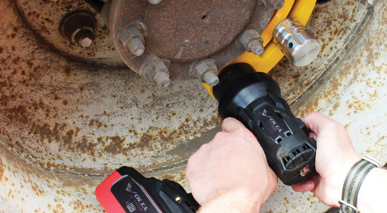 TorcUP 1 Dr 750 - 3000 Ft Lbs TorcUP VOLTA Cordless Torque Wrench Gun Only - VT-3000