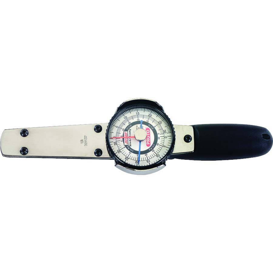 3/8" Dr 10-50 Ft Lbs Proto Dial Torque Wrench - J6113F Pro Torque Tools