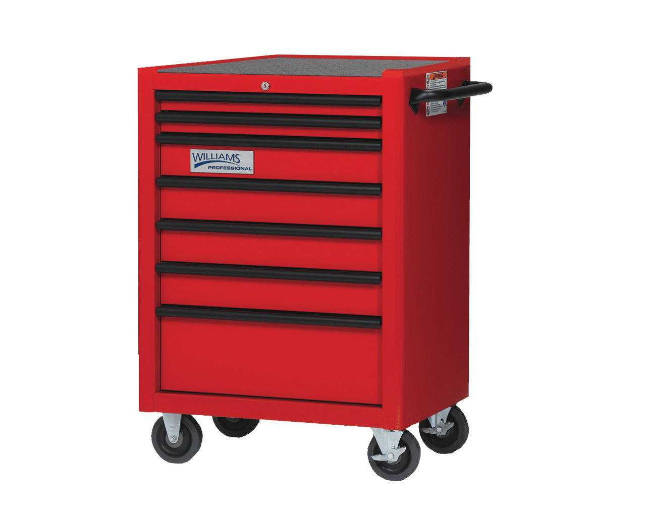 26" Williams Roll Cabinet - 7 Drawer - Red - W26RC7 Pro Torque Tools