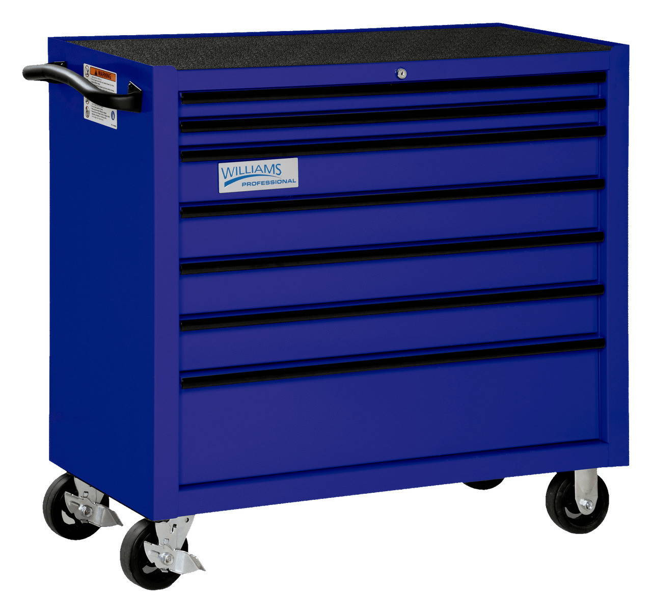 Williams 40\" Williams Roll Cabinet - 7 Drawer - Blue - W40RC7BL 