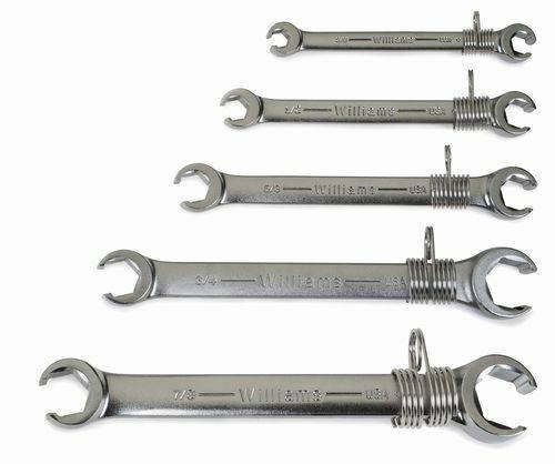 Williams SAE Williams Flare Nut Wrench Set - 5 Pcs - WS-14-TH