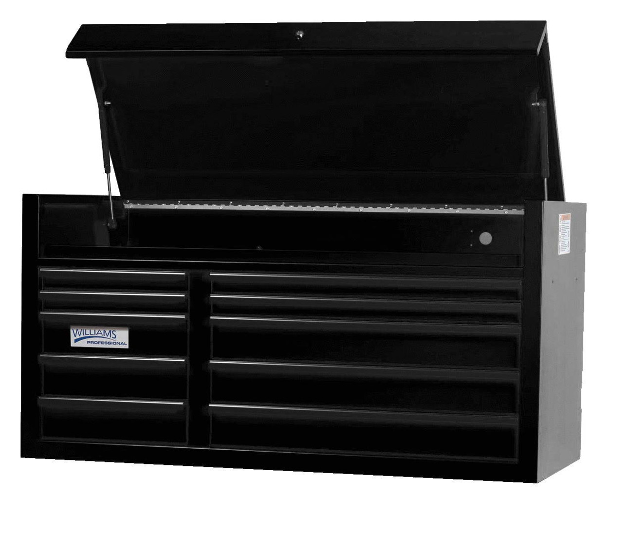 Williams 55\" Williams Deep 10-Drawer Tool Chest - Black - W55TC10B 