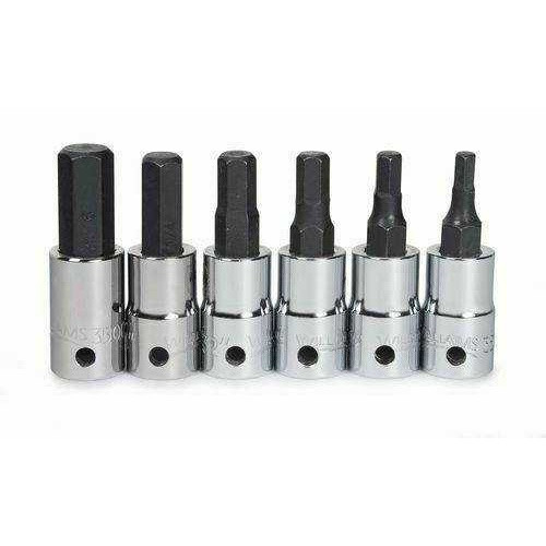 1/8 - 5/16" Williams Hex Bit Socket Set 1/4" Dr - 6 Pcs - 30902-TH