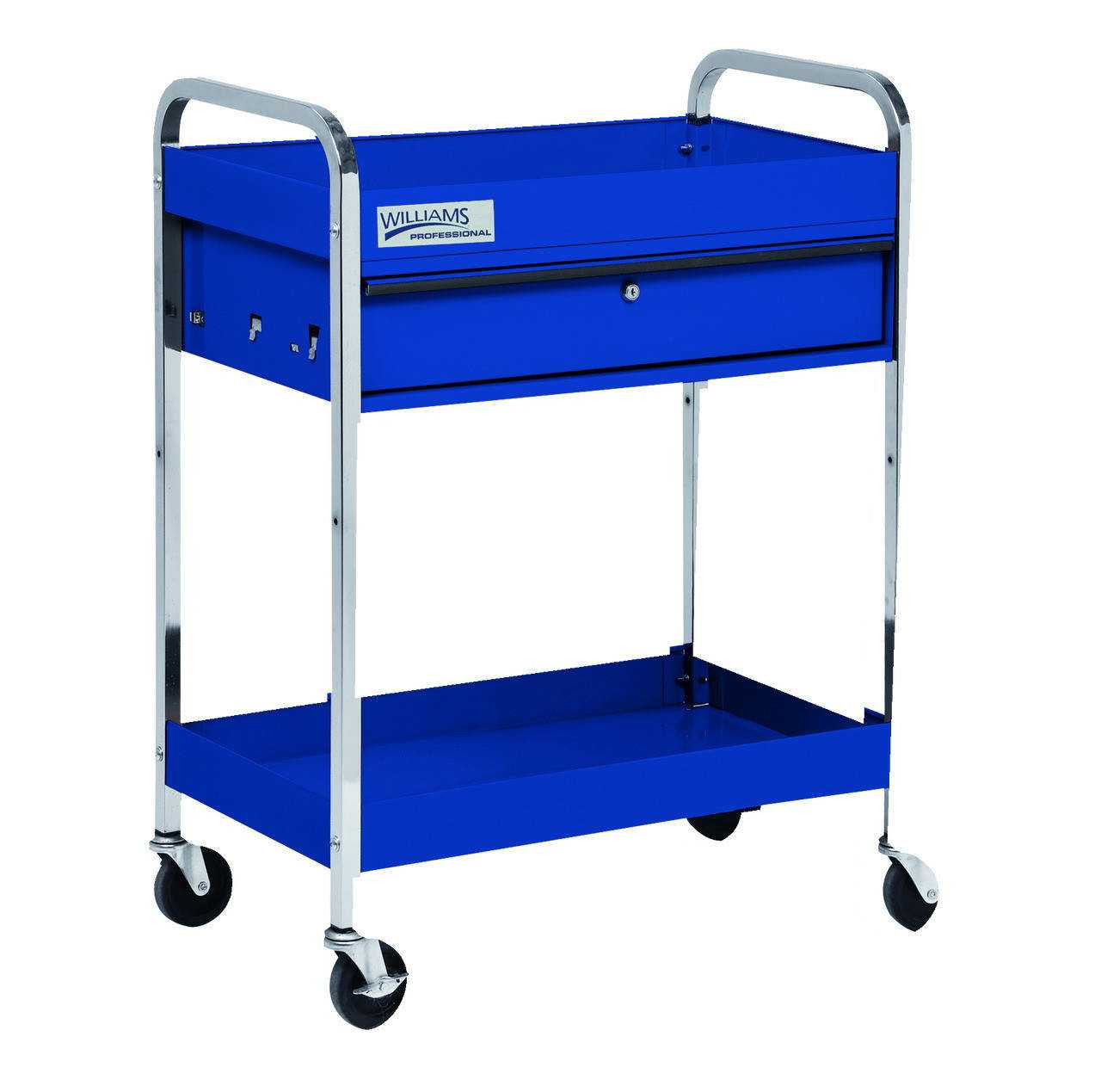30" Williams Service Cart with Locking Drawer- Blue - JHW50723A Pro Torque Tools