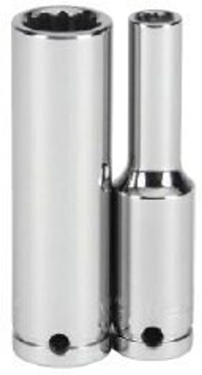 Williams 1/4 Williams 1/4 Drive Tools At Height Deep Socket - 12 Pt - 30408-TH