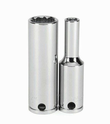 Williams 1/4 Williams 3/8 Drive Tools At Height Deep Socket - 12 Pt - 31408-TH