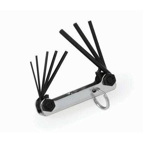 Williams Tools At Height Folding Hex Key Set - 8 Pcs - WS-45-TH