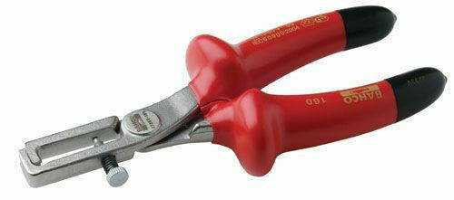 6 1/4" Bahco 1000V Wire Stripping Plier - 2223V-150 Pro Torque Tools