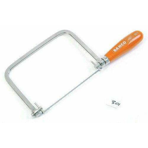 6 1/2" Bahco Coping Saw with Wooden beech handle - 301