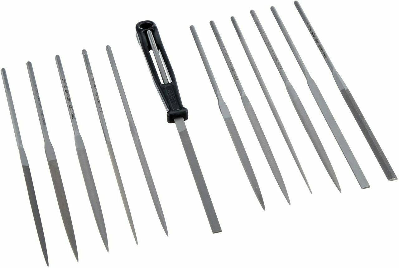 Bahco 5 1/2 Bahco Smooth File Set 12 Pcs - 2-472-14-2-0