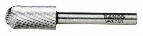 1" Bahco Rotary Burrs Cylindrical Round Nose - Medium Toothing - HSSG-C1225M Pro Torque Tools