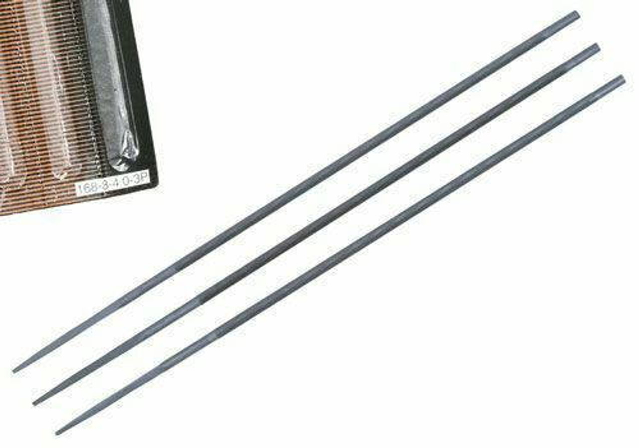 Bahco 11/64 Bahco Round Chain Saw File 8 Length 6 Pack - 168-8-4.5-6
