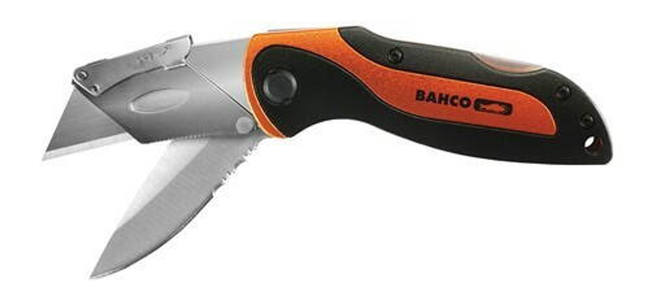 Bahco Knife with Twin Blade - Utility and Sports Blade - KBTU-01