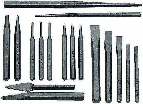 Williams Punch and Chisel Set 17 Pcs - PC-17 Pro Torque Tools
