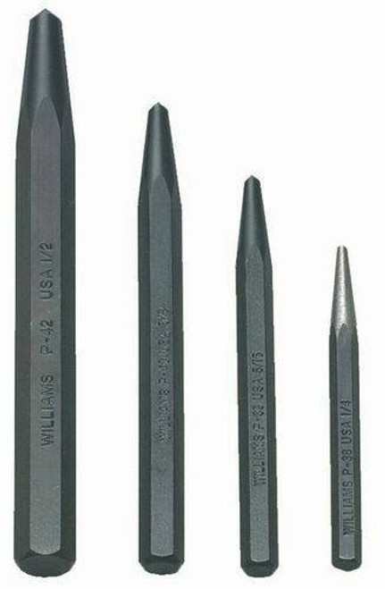 Williams Center Punch Set 4 Pcs - PS-4