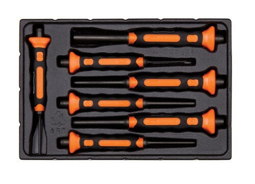 Bahco Soft Grip Pin Punch Set 7 Pcs - 3734BMS/7 Bahco Soft Grip Pin Punch Set 7 Pcs - 3734BMS/7