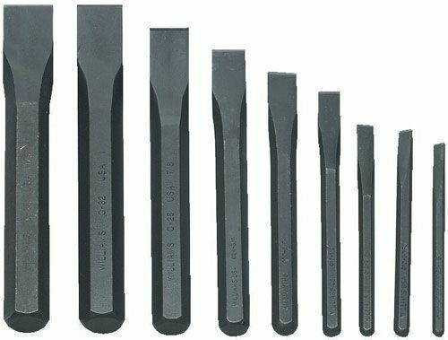 Williams Cold Chisel Set 9 Pcs - CS-9 Pro Torque Tools