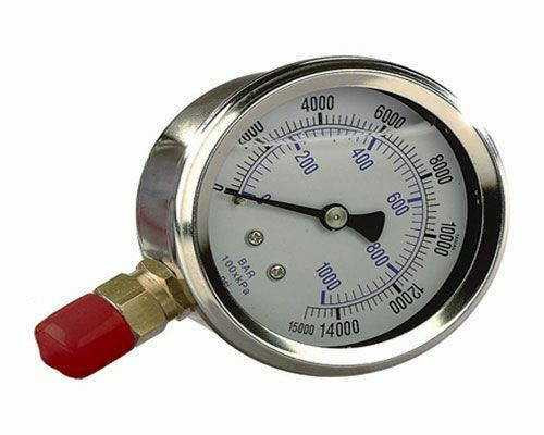 Williams 4" Face Diameter Liq Gau 1/4"f - 8G04W Pro Torque Tools