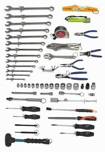 Bahco Tools at Height Basic Service Set In Lift Bucket 72 Pcs - WSC-72-TH Pro Torque Tools