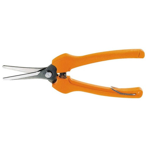 Bahco Snips 7-1/2" Long Slim Straight Blades 1/4" Capacity - P128-19