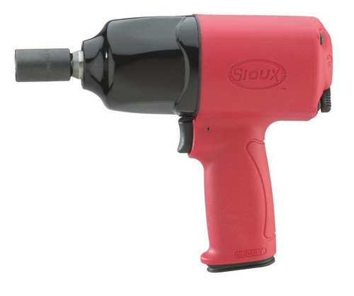 Sioux Tools 5350AP Pin Socket Impact Wrench or 1/2 Drive or 7000 RPM or 450 ft-lb Max Torque Sioux Tools 5350AP Pin Socket Impact Wrench or 1/2 Drive or 7000 RPM or 450 ft-lb Max Torque