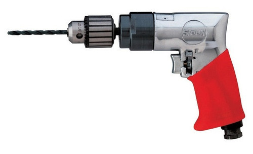Sioux Tools 5445R Reversible Pistol Grip Drill or 3/8 Keyed Chuck or 1800 RPM or 3/8-24 Spindle Thread Sioux Tools 5445R Reversible Pistol Grip Drill or 3/8 Keyed Chuck or 1800 RPM or 3/8-24 Spindle Thread
