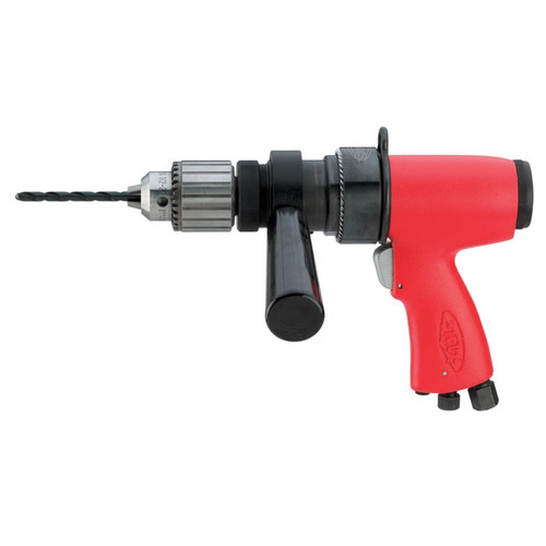 Sioux Tools 3P2340 Reversible Pistol Grip Drill or .80 HP or 850 RPM or 1/2 Keyed Chuck Sioux Tools 3P2340 Reversible Pistol Grip Drill or .80 HP or 850 RPM or 1/2 Keyed Chuck