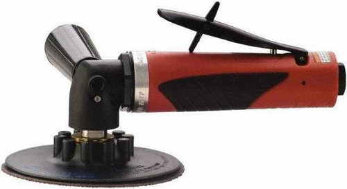 Sioux Tools SAS10A125 Medium Duty Head Right Angle Sander | 1 HP | 5" Pad | 12,000 RPM | Rear Exhaust Pro Torque Tools