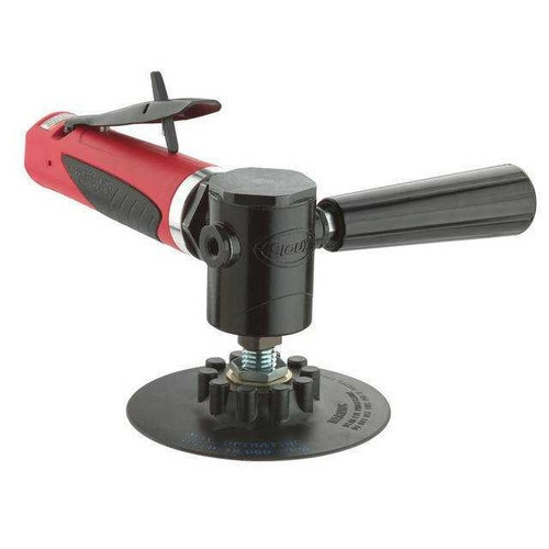 Sioux Tools SAS10S125 Heavy Duty Head Right Angle Sander | 1 HP | 5" Pad | 12,000 RPM | Rear Exhaust