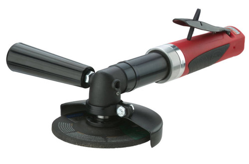 Sioux Tools SWG10AX124 Right Angle Type 27 Extended Wheel Grinder or 1 HP or 12000 RPM or Rear Exhaust