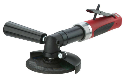 Sioux Tools SWG10AX124 Right Angle Type 27 Extended Wheel Grinder | 1 HP | 12000 RPM | Rear Exhaust - (PROMO) Pro Torque Tools