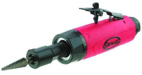 Sioux Tools SDG03S25 Straight Die Grinder | 0.3 HP | 25000 RPM | 200 Series Collet | Rear Exhaust Pro Torque Tools