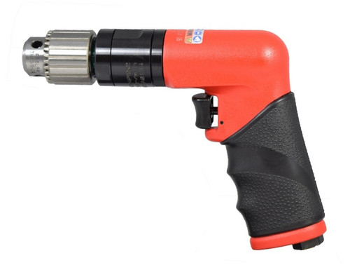 Sioux Tools SDR4P12N2 Non-Reversible Pistol Grip Drill or 0.4 HP or 1200 RPM or 1/4 Keyed Chuck Sioux Tools SDR4P12N2 Non-Reversible Pistol Grip Drill or 0.4 HP or 1200 RPM or 1/4 Keyed Chuck