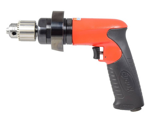 Sioux Tools SDR6P3N2 Non-Reversible Pistol Grip Drill or 0.60 HP or 300 RPM or 1/4 Keyed Chuck